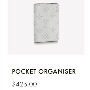 Completely sold out pocket organizer